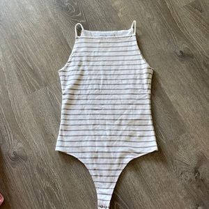 High neck bodysuit